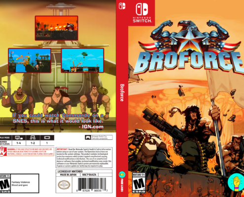 Broforce Switch Cover