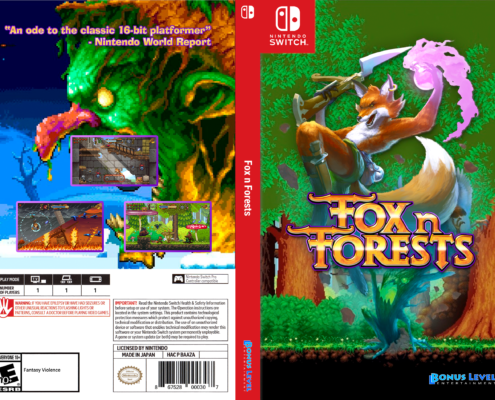 Fox n Forests Switch Cover