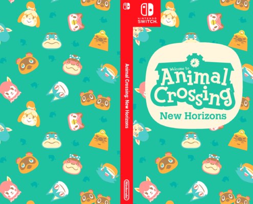 Aninal Crossing New Horizons Switch Cover