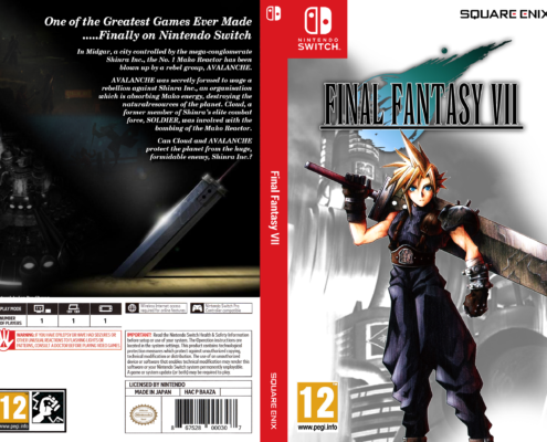 Final Fantasy VII Switch Cover